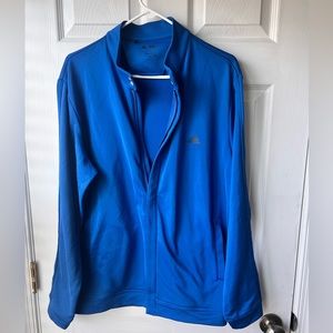 Mens adidas zip up golf jacket size large like new